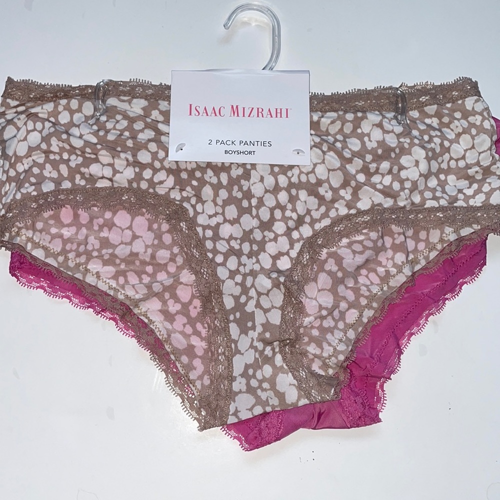 Isaac Mizrahi intimates 2 Pack Panties boyshort